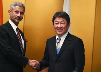 S Jaishankar and Toshimitsu Motegi