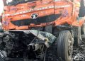 Truck collide