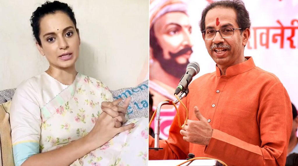 Kangana Ranaut targets Uddhav Thackeray for opening bars and restaurants