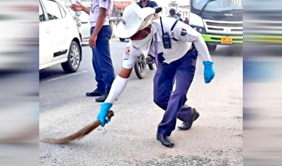 Traffic constable Lalit Mohan Rout