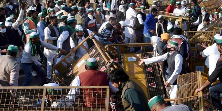 Another night of farmer protests: At Delhi's edges, beyond and in Burari