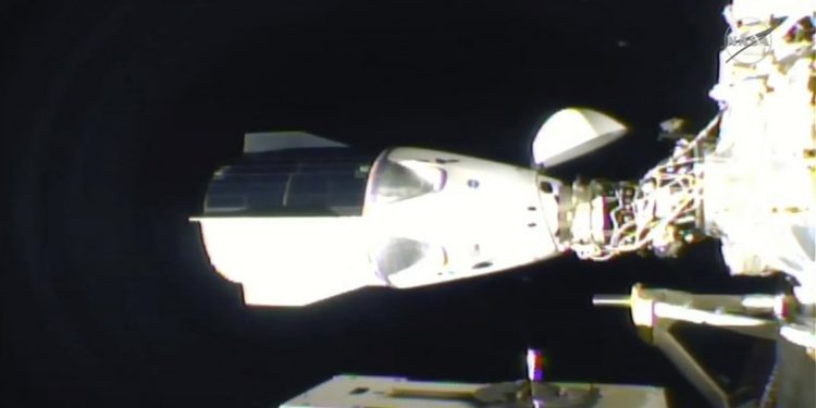 SpaceX Crew Dragon with 4 astronauts reaches space station