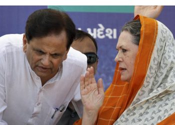 Ahmed Patel and Sonia Gandhi