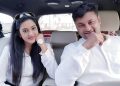 In happier times: File photo of Anubhav Mohanty and his wife Varsha Priyadarshini