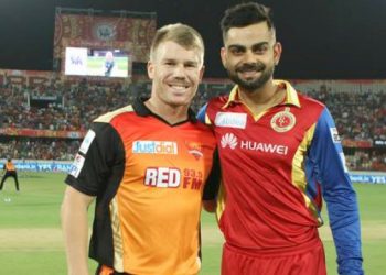 David Warner and Virat Kohli