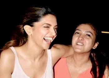 Deepika Padukone and Karishma Prakash