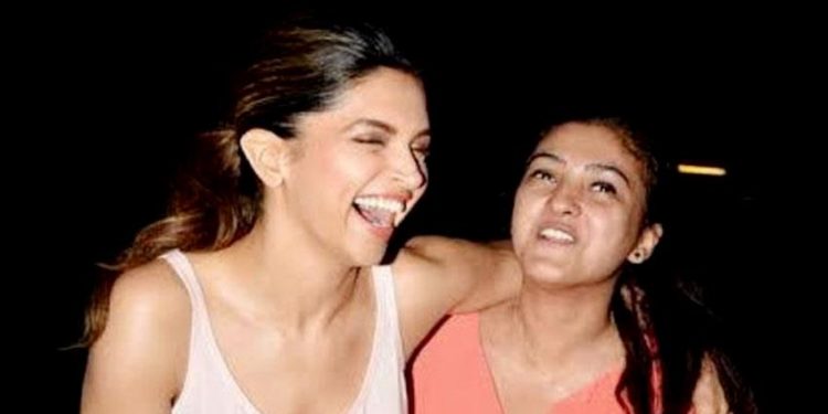 Deepika Padukone and Karishma Prakash