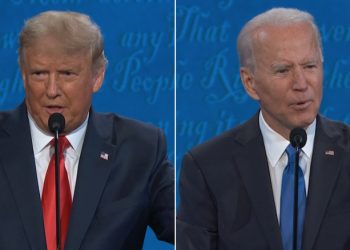 Donald Trump and Joe Biden