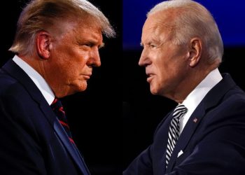 Donald Trump and Joe Biden