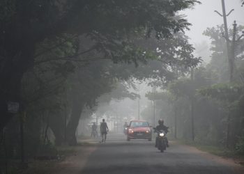 Fog weather in Odisha