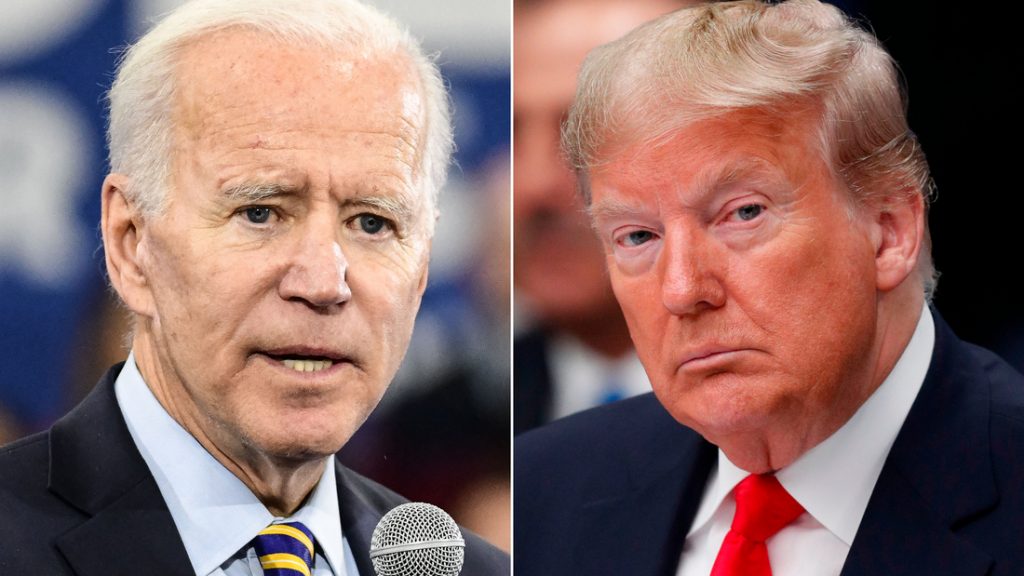 Joe Biden and Donald Trump