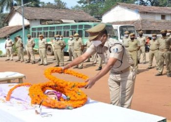 Koraput police dog Gracy who served for 9 years passes away