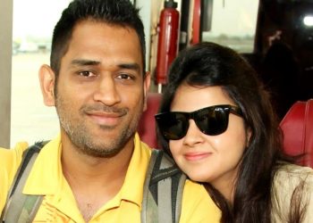 MS Dhoni and Sakshi