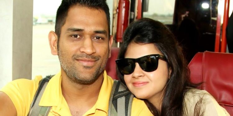 MS Dhoni and Sakshi