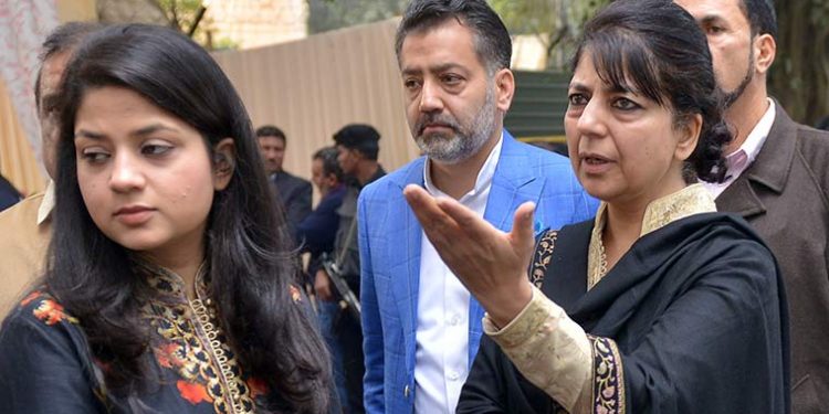 Mehbooba Mufti and Iltija Mufti