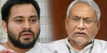 Tejashwi Yadav and Nitish Kumar
