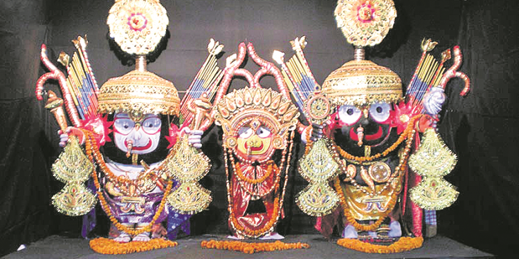 Trinity at Shree Jagannath Temple adorns ‘Nagarjuna Besha’ after 25 years