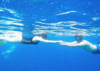Kajal Aggarwal, hubby go deep sea diving on honeymoon in Maldives