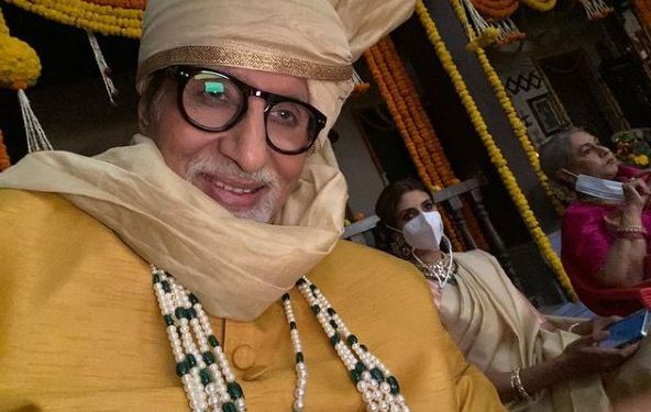 Big B shoots with wife Jaya, daughter Shweta