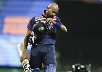 Sydney: India's Hardik Pandya walks from the field after he was dismissed for 90 runs during the one day international cricket match between India and Australia at the Sydney Cricket Ground in Sydney, Australia, Friday, Nov. 27, 2020. AP/PTI(AP27-11-2020_000170B)