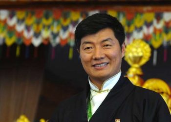 Tibetan government-in-exile President Lobsang Sangay