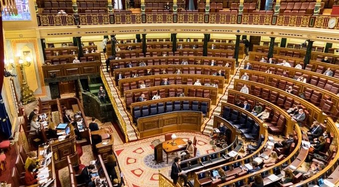 Spain's Congress of Deputies. (photo:twitter.com/Congreso_Es)