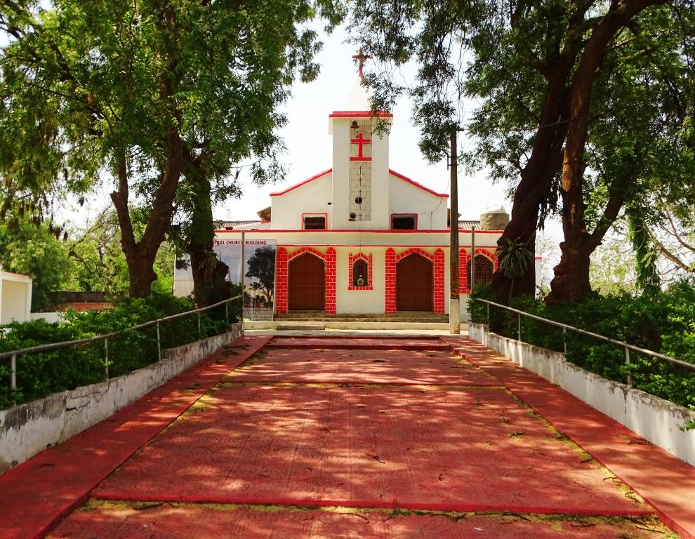 A church in Bhubaneswar bears deserted look