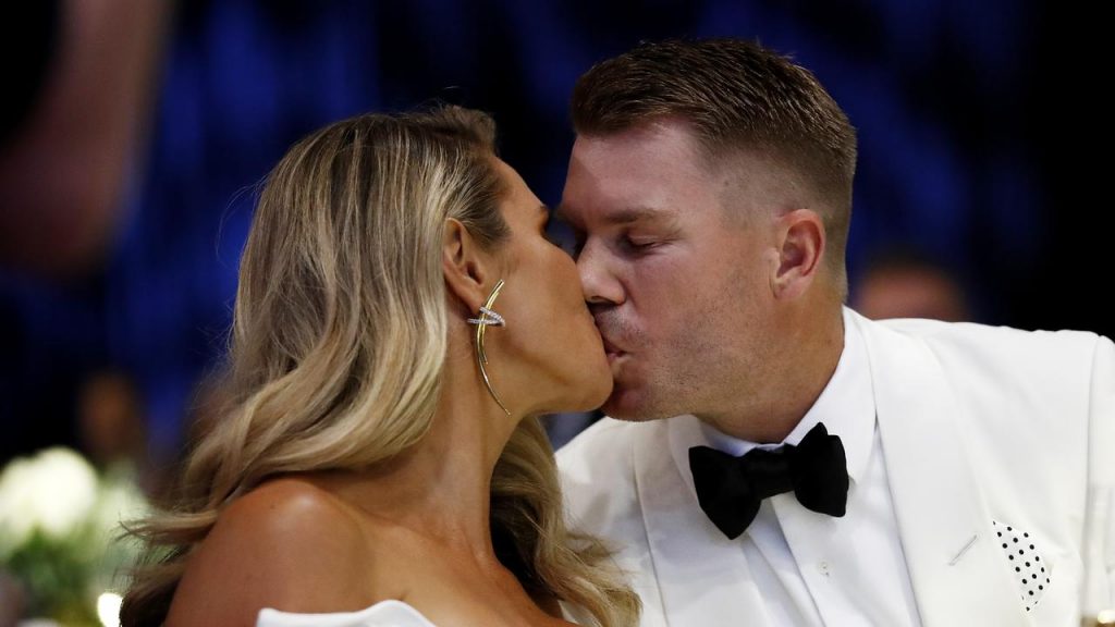 David Warner and Candice Warner