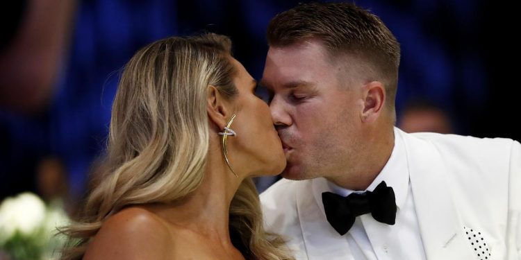 David Warner and Candice Warner