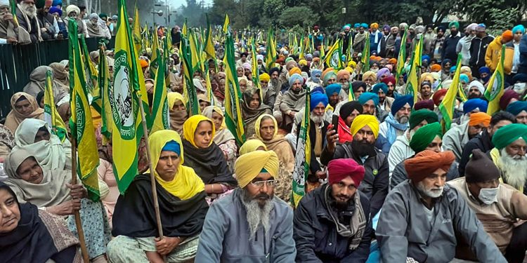 farmers protest