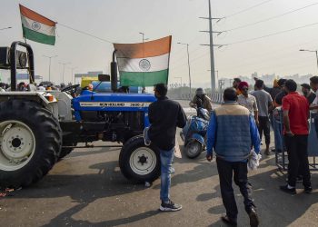 Farmers protest