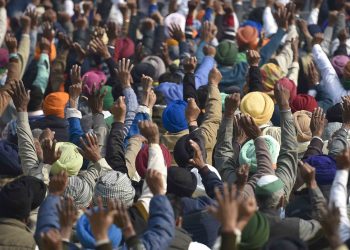 Farmers protest