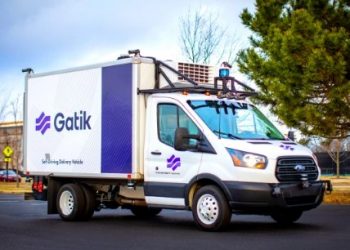 Gatik Driverless truck Walmart autonomous vehicle