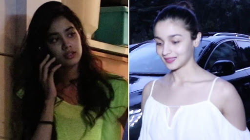 Janhvi Kapoor and Alia Bhatt