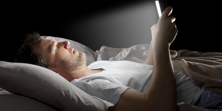 Using smartphone just before sleeping? Beware!