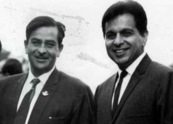 Raj Kapoor and Dilip Kumar