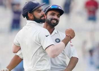 Virat Kohli and Ajinkya Rahane