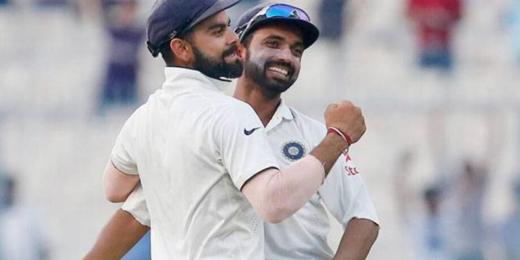 Virat Kohli and Ajinkya Rahane