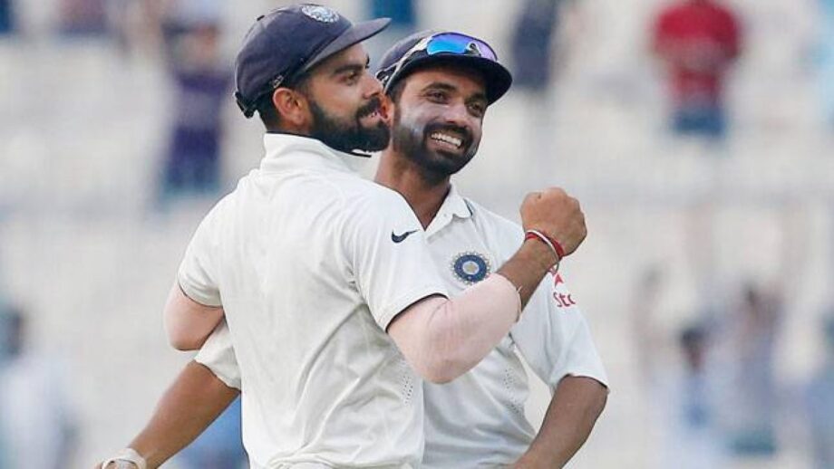 Virat Kohli and Ajinkya Rahane