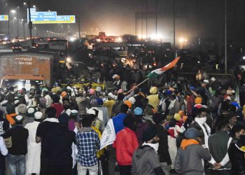 Farmers protest