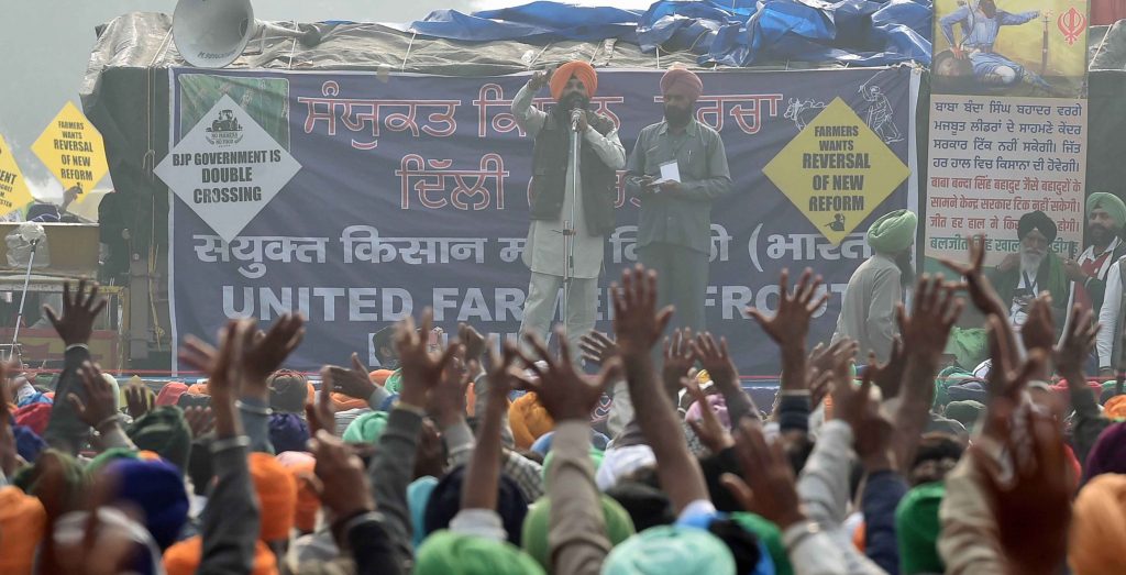 Farmers agitation