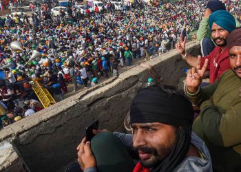 Farmers protest