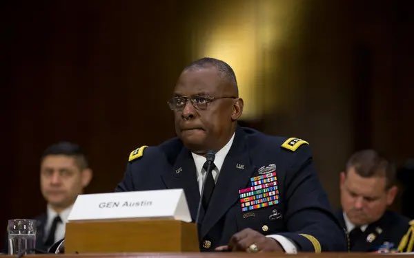 Retired Army General Lloyd J. Austin (Image courtesy-Twitter)