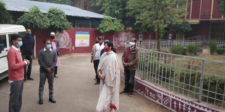 5T Secretary VK Pandian visits schools in Bhubaneswar