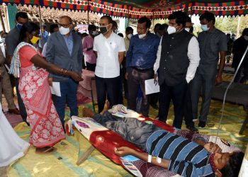 Following the emergence of mysterious illness cases in Eluru in December and Pulla recently, similar ailments appear to have spread to Komirepalli village in Andhra Pradesh's West Godavari district on Friday.Komirepalli is 17 km south west of Pulla, where around 30 cases emerged recently, with symptoms such as fainting, frothing, convulsions, vomiting, among others. Pic-  IANS