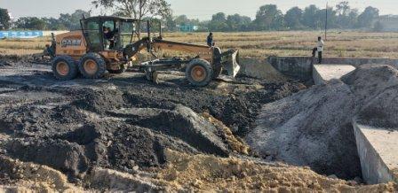 construction of Sambalpur-Tileibani stretch of National Highway-53