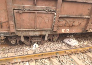 goods train - Rourkela railway station