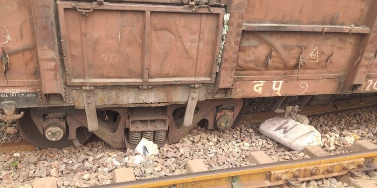 goods train - Rourkela railway station