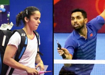 Saina Nehwal and HS Prannoy