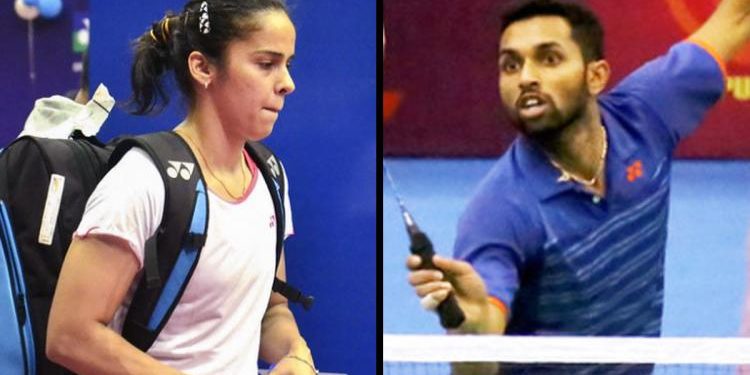 Saina Nehwal and HS Prannoy